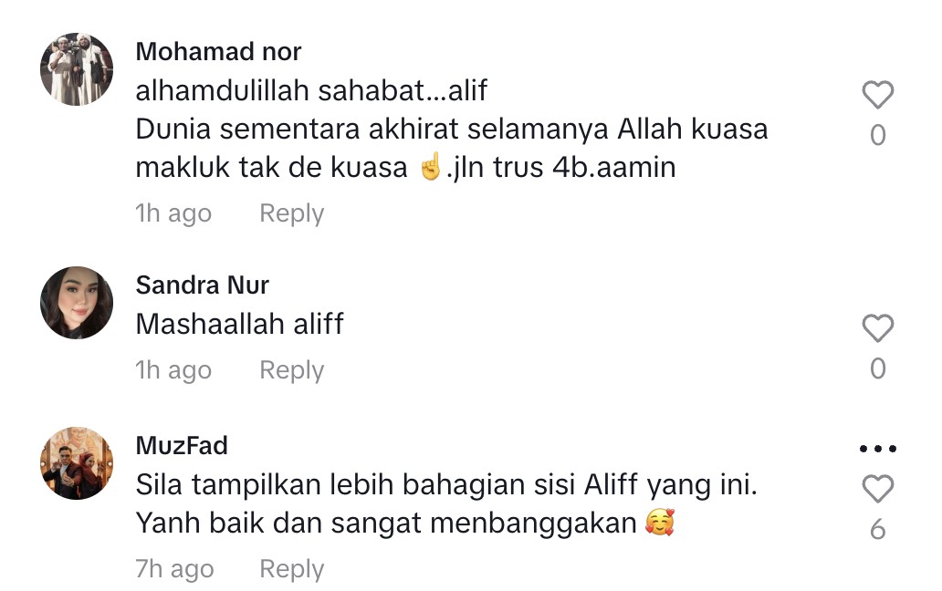 Aliff Aziz sertai tabligh